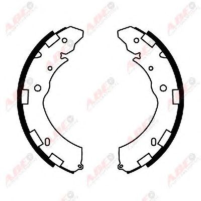 Тормозные колодки ABE C05060ABE
