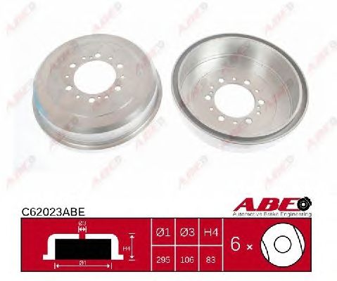 Тормозной барабан ABE C62023ABE