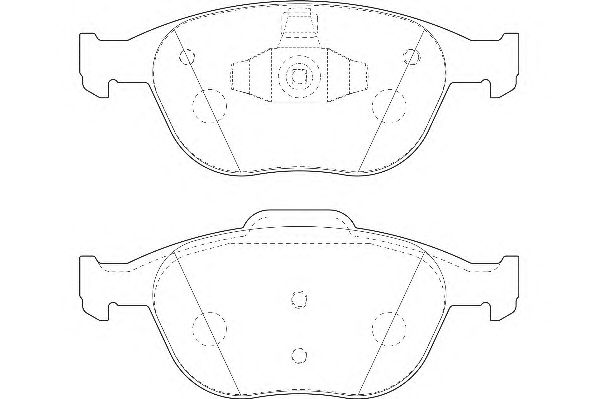 Тормозные колодки WAGNER WBP23440A