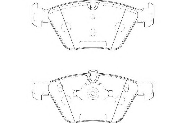 Тормозные колодки WAGNER WBP23794A
