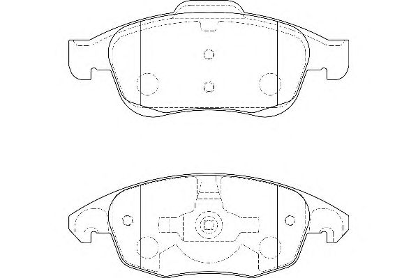 Тормозные колодки WAGNER WBP24538A