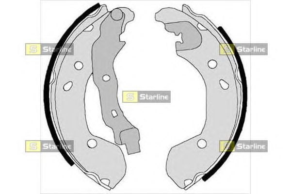 Тормозные колодки STARLINE BC 08180