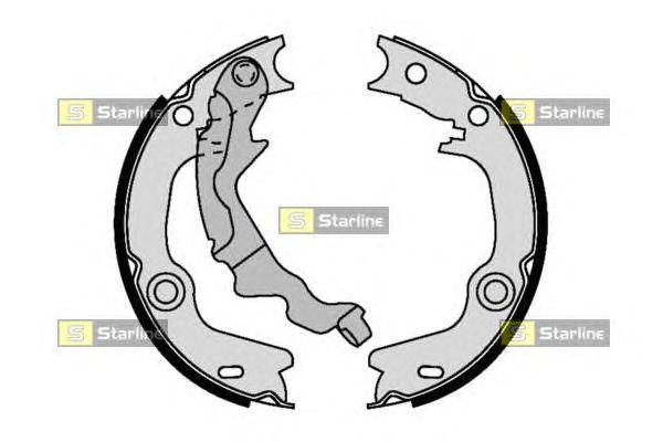 Тормозные колодки ручника STARLINE BC 09440