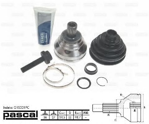 Комплект ШРКШ PASCAL G1S009PC