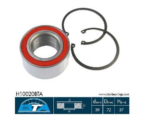Ступичный подшипник BTA H10020BTA