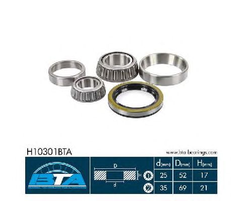 Ступичный подшипник BTA H10301BTA