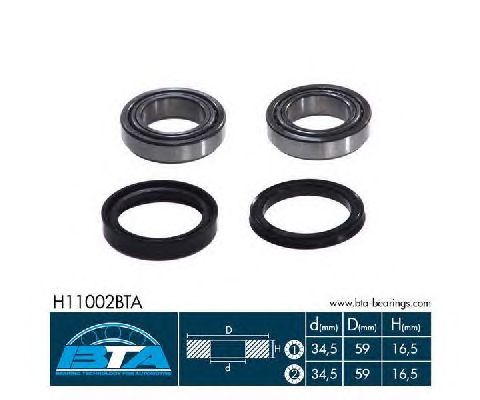 Ступичный подшипник BTA H11002BTA
