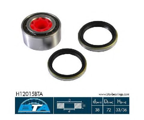Підшипник маточини BTA H12015BTA