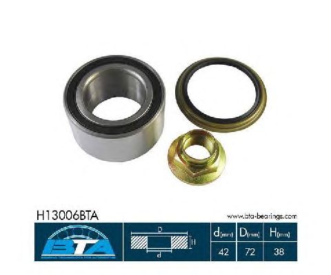 Ступичный подшипник BTA H13006BTA