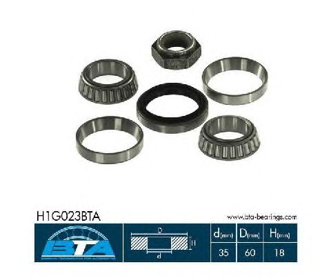 Ступичный подшипник BTA H1G023BTA