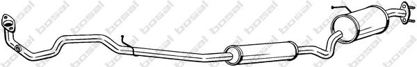 Резонатор BOSAL 293-159