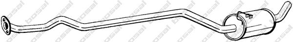 Резонатор BOSAL 286-787