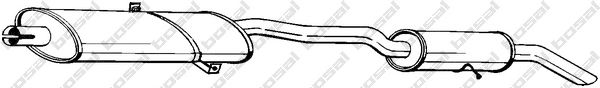 Глушитель BOSAL 286-203