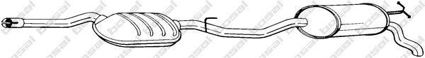 Глушитель BOSAL 288-291