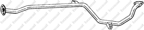 Труба выхлопного газа BOSAL 940-681