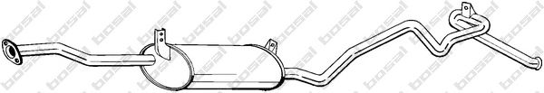 Глушитель BOSAL 296-297