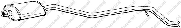 Резонатор BOSAL 286-833
