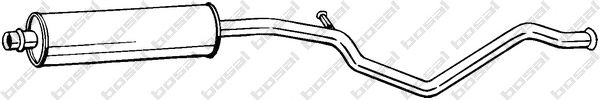 Резонатор BOSAL 285-325