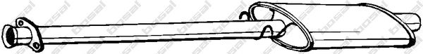Резонатор BOSAL 278-061
