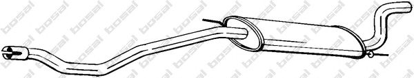 Глушитель BOSAL 283-921
