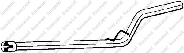 Труба выхлопного газа BOSAL 800-001