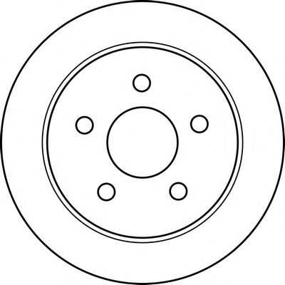 Тормозной диск BENDIX 562161B