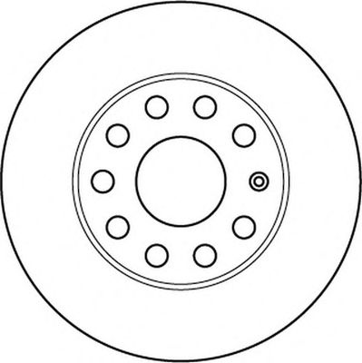 Тормозной диск BENDIX 562238B