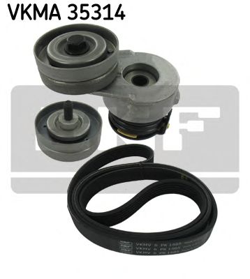 Комплект поликлинового ремня SKF VKMA 35314