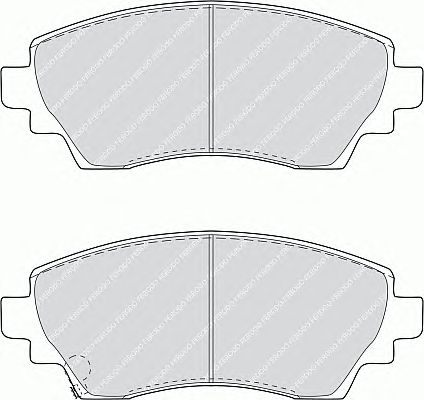 Тормозные колодки FERODO FDB1391