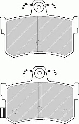 Тормозные колодки FERODO FDB917