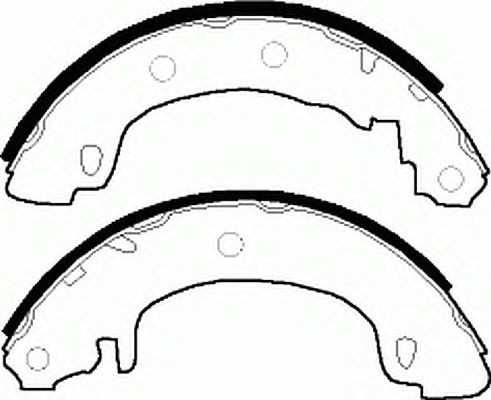 Тормозные колодки FERODO FSB544