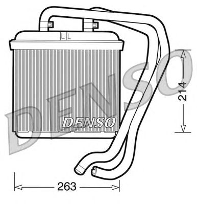 Радіатор опалення DENSO DRR12004