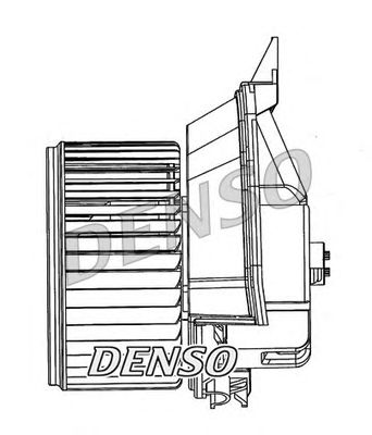 Вентилятор салону DENSO DEA20200