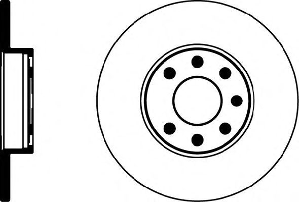 Тормозной диск HELLA 8DD 355 106-031