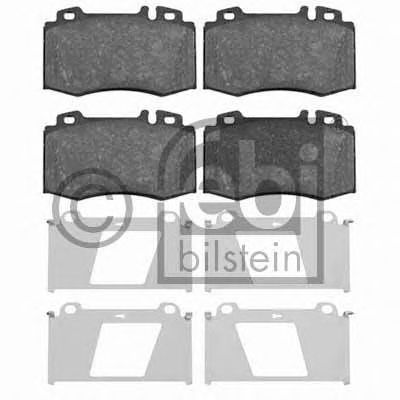 Тормозные колодки FEBI BILSTEIN 16454