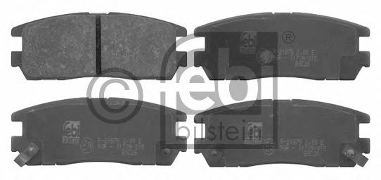 Тормозные колодки FEBI BILSTEIN 16641