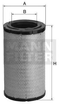 Повітряний фільтр MANN-FILTER C 16 324