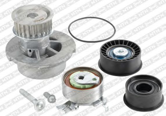 Помпа + комплект ГРМ SNR KDP453.120