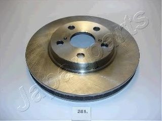 Тормозной диск JAPANPARTS DI-281