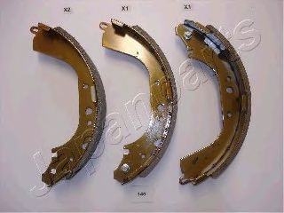 Тормозные колодки JAPANPARTS GF-140AF