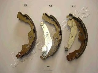 Тормозные колодки JAPANPARTS GF-212AF