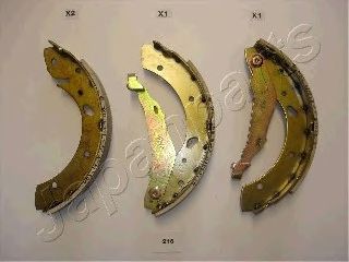 Тормозные колодки JAPANPARTS GF-216AF