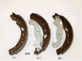 Тормозные колодки JAPANPARTS GF-314AF
