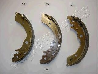 Тормозные колодки JAPANPARTS GF-411AF