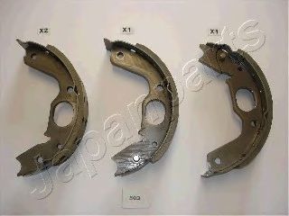 Тормозные колодки JAPANPARTS GF-503AF