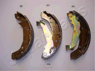Тормозные колодки JAPANPARTS GF-K08AF