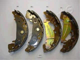 Тормозные колодки JAPANPARTS GF-K14AF