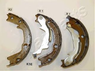 Тормозные колодки JAPANPARTS GF-K16AF