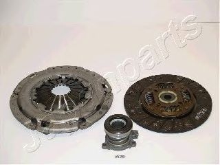 Комплект сцепления JAPANPARTS KF-W28