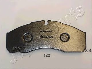 Тормозные колодки JAPANPARTS PA-122AF